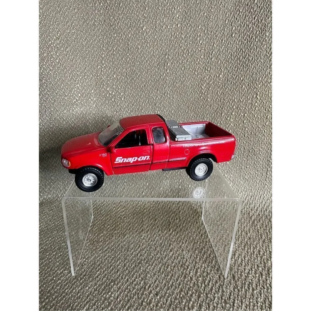 Snap On Ford F-150 Pick Up with Custom Load Die Cast 1:38 Red